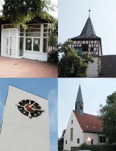 die 4 Weilimdorfer ev. Kirchen