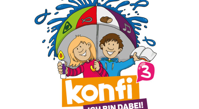 Konfi 3 Logo Landeskirche